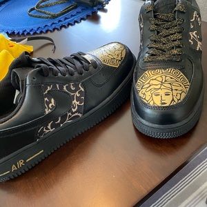 custom air force 1 versace